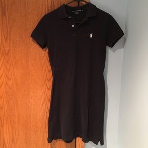 Ralph Lauren Sport navy polo dress small